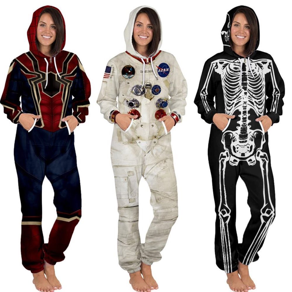 Autumn Spacesuit Digital Printing For Men And Women