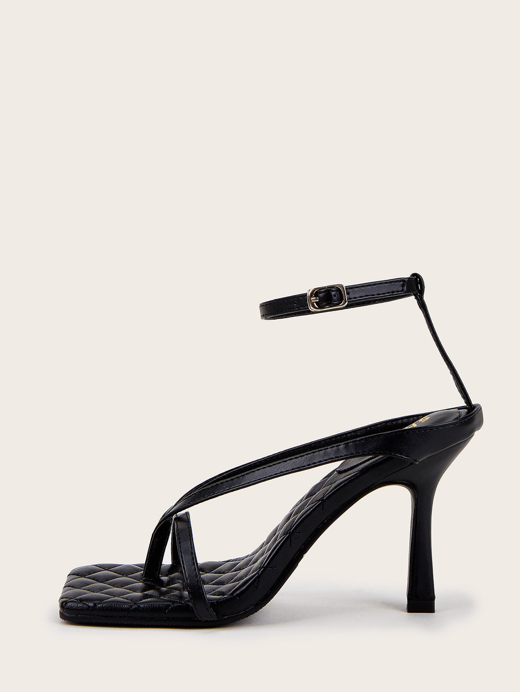 Foreign Trade Cross-Border Stiletto Sandals Women Sexy Open-Toed Bag With A Word Buckle High Heels Women