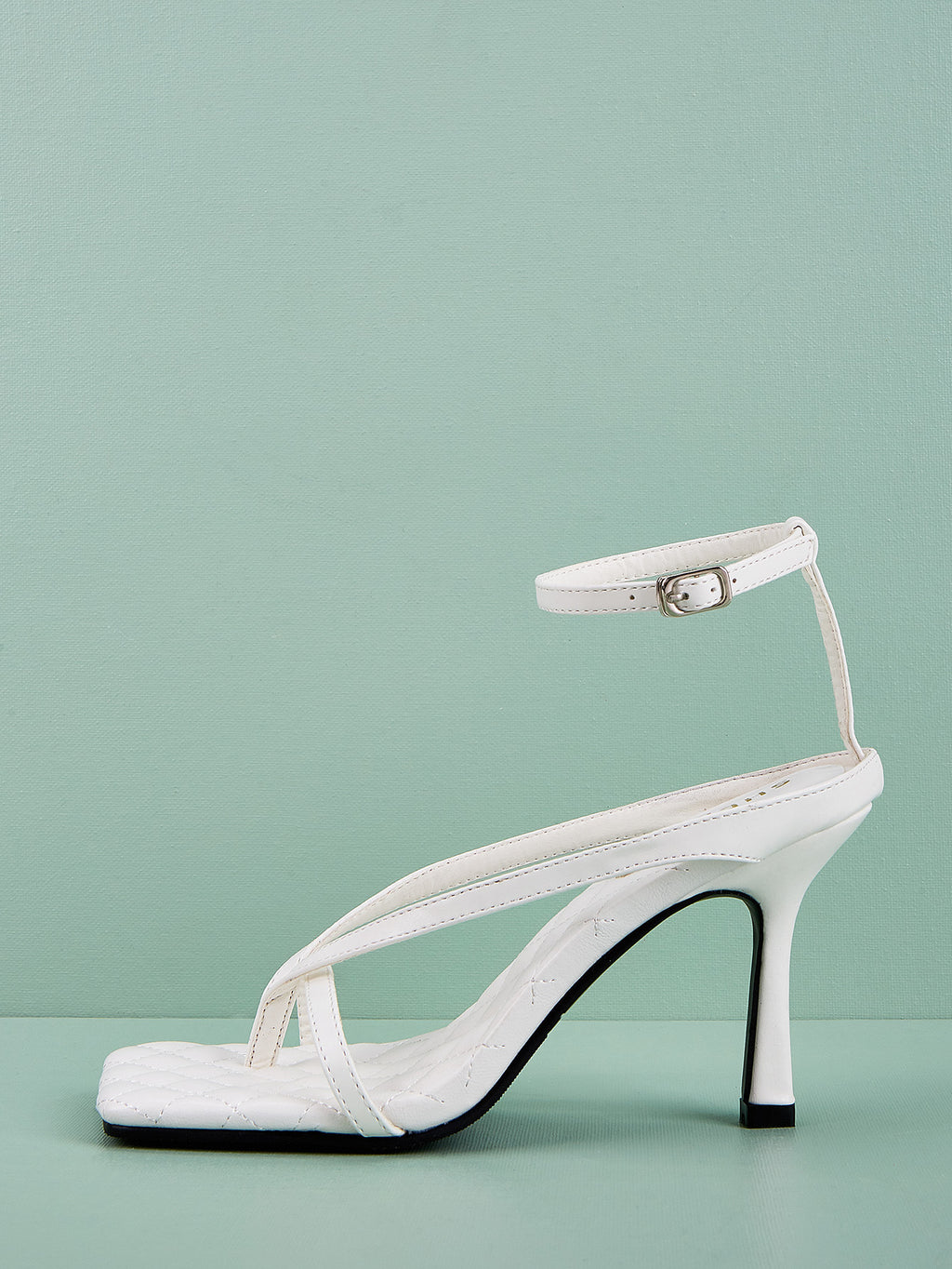 Foreign Trade Cross-Border Stiletto Sandals Women Sexy Open-Toed Bag With A Word Buckle High Heels Women