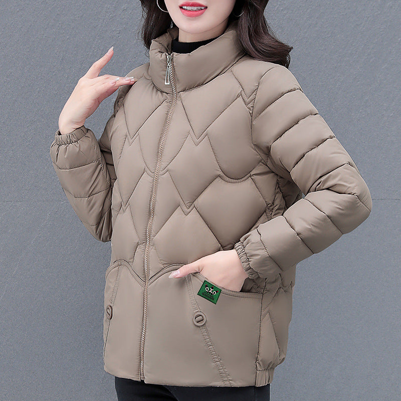 High-end Down Cotton-padded Coat For Women Winter Thickened