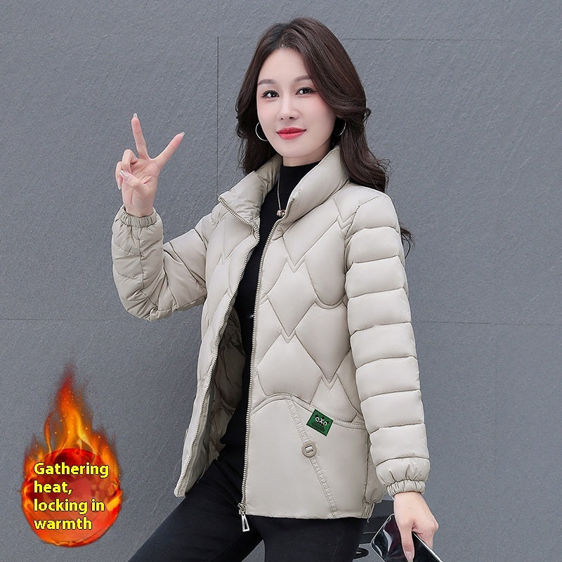 High-end Down Cotton-padded Coat For Women Winter Thickened
